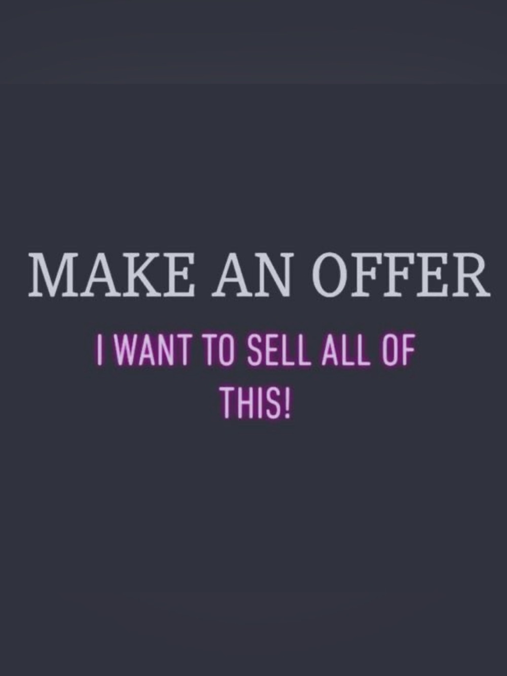 😃ACCEPTING ALL OFFERS!!🎆